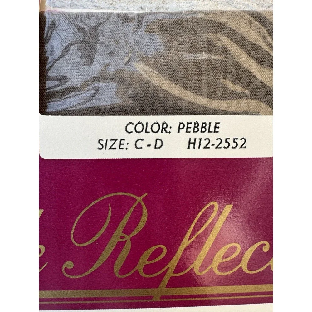 Vintage Hanes Silk Reflections Pebble ,Control Top Pantyhose  C-D New
